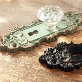 Mediterranean Wall Mounted  European Antique Wooden Garden Door Handles