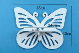 Cartoon White Wall Mounted Storage Rack holder Organization bedroom kitchen Bedroom shower Corner Storage Shelf