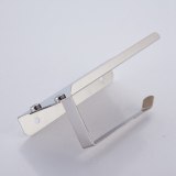High quality 304 Stainless Steel Wall Mounted Bathroom holder toliet single roll paper holders shelf of bathroom hardware
