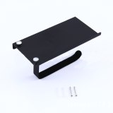 High quality 304 Stainless Steel Wall Mounted Bathroom holder toliet single roll paper holders shelf of bathroom hardware