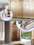 shower door rollers runners wheels bathroom glass door roller 20mm wheel small four-wheel stainless steel door fittings