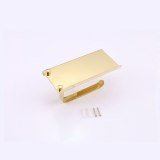 High quality 304 Stainless Steel Wall Mounted Bathroom holder toliet single roll paper holders shelf of bathroom hardware
