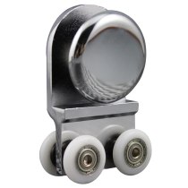 Bathroom glass sliding door rollers hanging wheel runners 20mm shower door rollers sliding glass door hardware wheels