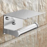 Toilet Paper Holders Space Aluminum Multi-function Bathroom Shelves with Ashtray Towel Shelf Phone Holder Bath Accessories