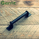 Sliding Barn Door Handle Pull Kit Heavy Duty Large Pull and Flush Set Carbon Steel Vintage Style Sliding Gate for Home Hotel