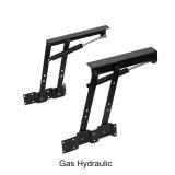 2 Pcs Table hinges Lift  Up Top Coffee table mechanism Hardware Furniture Hinges for 30 kg Table Lift and folding cabinet Hinge