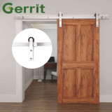 4.9FT/6FT/6.6FT Stainless Steel I Shape Sliding Barn Door Hardware Track Kit