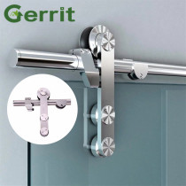 Stainless Steel Frameless Glass Sliding Barn Door Hardware For Shower Door