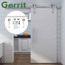 Heavy Duty Stainless Steel Arrow Shape Barn Door Hardware Track Kit