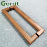 Modern Natural Oak Wood Sliding Door Pull Handle