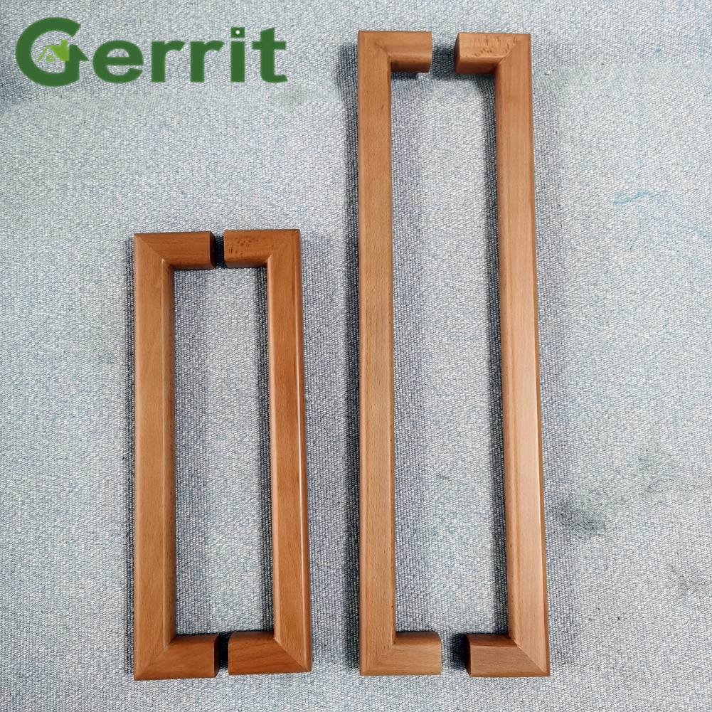 Modern Natural Oak Wood Sliding Door Pull Handle