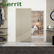 Ghost Concealed Soft Close Sliding Barn Door Track Floating Back Hidden Sliding Door Rail Set