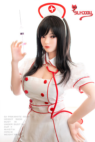 SilikoDoll J2 150cm Fカップ 巨乳ダッチワイフ シリコン 看護師コスプレ ラブドール 等身大