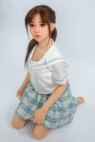 Sanhui Doll ラブドール 145cm Aカップ Yuki お口開閉可能 フルシリコン製