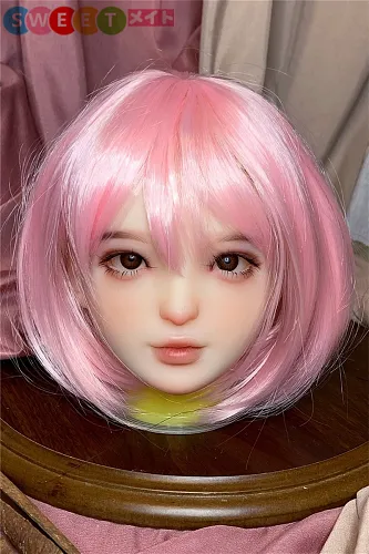 Real Girl B工場製 A3ヘッド単体 ピンク 髪 アニメ キャラ ルックス TPE材質 頭部 100cmボディ選択可