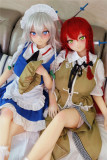 アニメドール ラブドール 155cm Fカップ 49ヘッドと155cm Hカップ ＃50ヘッド TPE製