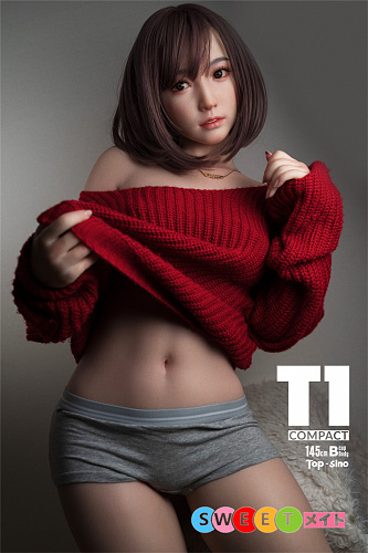 Top Sino Doll RRS版 T1 米悠 縮小版 リアルなラブドール 145cm Bカップ 美乳 real doll エッチ 人形 フルシリコン製