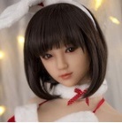 Sanhui Doll ラブドール 145cm Dカップ Mei A9ヘッド アニメヘッド お口開閉機能選択可 フルシリコン製
