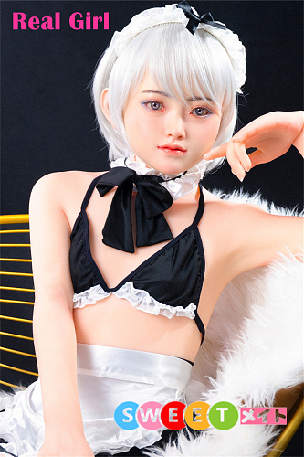 Real Girl A工場製 R53 メイドラブドール シリコン頭部+tpeボディ 138cm 貧乳 ダッチワイフ