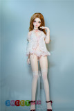 JY Doll 60cm ミニドール ラブドール  草莓(Caomei)ヘッド 肌色＆眼球色＆メイク＆ウィッグ＆衣装は宣材写真と同じ フルシリコン製