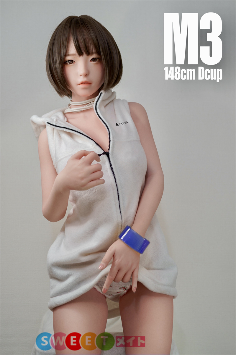 アート技研(Art-doll) ラブドール 148cm 貧乳 M3ヘッド フルシリコン製 【18kgの軽量化  M16ジョイント汎用版 】