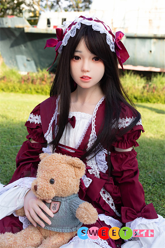 My Loli Waifu 美亜MIA 黒髪メイドリアルドール 138cm AAカップ フルシリコン製 貧乳ダッチワイフ