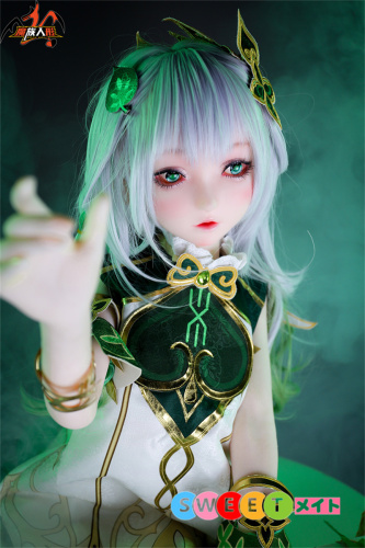 MOZU DOLL ラブドール 120cm Eカップ 净华 シリコンヘッド +TPE製ボディ 体重15kg 肌色＆眼球色＆メイク＆ウィッグ＆衣装は宣材写真と同じ