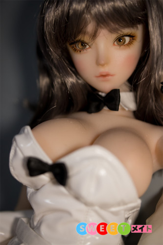 JY Doll 60cm ミニドール ラブドール 小菠萝(Xiaoboluo)ヘッド 肌色＆眼球色＆メイク＆ウィッグ＆衣装は宣材写真と同じ フルシリコン製