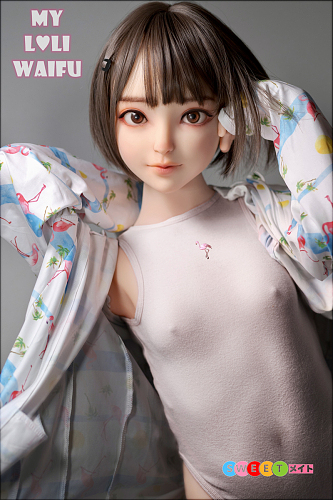 My Loli Waifu 阿离Ali 2.5次元美少女 セックス ドール 138cm AAカップ シリコンヘッド+TPEボディ ボブカット