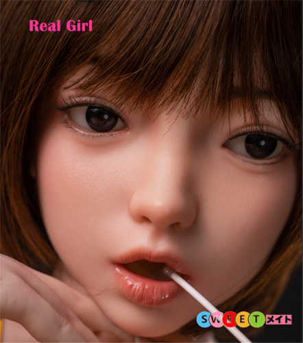 Real Girl フィギュア  D6ヘッド単品 軟質シリコン材質頭部【口開閉機能やリアル口腔が無料】140-170CM身長適用 M16ボルト採用 職人メイク塗装済み