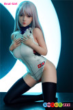 Real Girl  ラブドール 148cm Cカップ R80ヘッド 口開閉機能付き【TPE材質ボディー ヘッド材質選択可能】