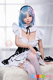 SHEDOLL ラブドール 148cm 普乳 洛小夕 リアルドール リゼロレム 掲載画像はシリコンヘッド+TPEボディ