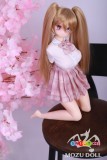 MOZU DOLL  63cm 小愛(xiaoai)  2.6kg フルシリコン製  肌色＆眼球色＆メイク＆ウィッグ＆衣装は宣材写真と同じ【小型 軽量 収納と使いやすい 】