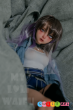 My Loli Waifu ラブドール Mini Doll ミニドール  60cm 普通乳 M1ヘッド ミニドール セックス可能 高級シリコン材質【宣伝画像と同じ服、ウィッグ、眼球等無料選択可】