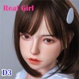 Real Girl ラブドール 98cm トルソー D8ヘッド 軟質シリコン材質頭部【口開閉機能やリアル口腔が無料 電動オナホール マンコの挟吸機能選択可】