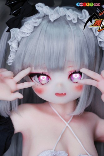 MOZU DOLL 85cm Aカップ 爱莉（Aili)  6kg ソフトビニール製ヘッド TPE製ボディ【肌色＆眼球色＆メイク＆ウィッグ＆衣装は宣材写真と同じ 小型 軽量化 収納と使いしやい】