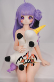 MOZU DOLL 85cm Aカップ  独角兽  6kg ソフトビニール製ヘッド TPE製ボディ【肌色＆眼球色＆メイク＆ウィッグ＆衣装は宣材写真と同じ 小型 軽量 収納と使いしやい】