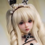 My Loli Waifu ラブドール Mini Doll ミニドール  60cm 普通乳 M2ヘッド ミニドール セックス可能 高級シリコン材質【宣伝画像と同じ服、ウィッグ、眼球等無料選択可】