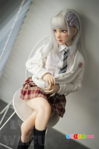 My Loli Waifu ラブドール Mini Doll ミニドール  60cm 普通乳 M3ヘッド ミニドール セックス可能 高級シリコン材質【宣伝画像と同じ服、ウィッグ、眼球等無料選択可】