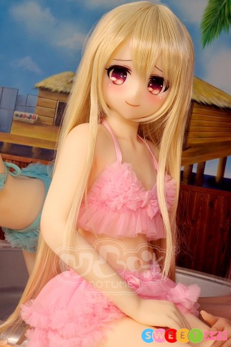 Aotume Doll ラブドール アニメドール 135cm AAカップ 細身タイプ #97（伊莉雅）ヘッド TPE製