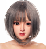 Bezlya Doll(略称BZLドール)  可愛い ラブドール160cm Bカップ 木槿ヘッド 眉毛と睫毛植毛加工 リアルドール フルシリコン製