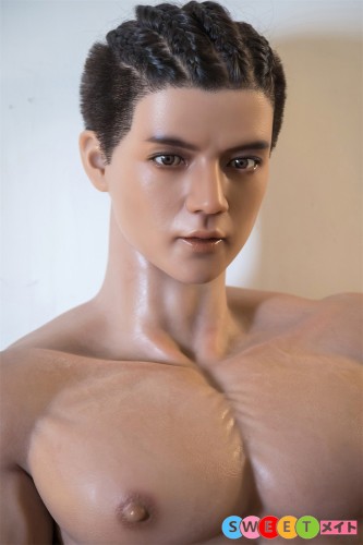 Qita Doll ラブドール 177CM 韓さん 筋肉タイプ 男性ラブドール ペニス分体式  シリコン製【掲載画像は日焼け肌色】