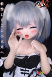 【新作 ヘッド二つ付き！ボディ二種類選択可能】MOZU DOLL 130cm 未来ちゃん ビニール製頭部+TPE製頭部 TPE製ボディ 肌色＆眼球色＆メイク＆ウィッグ＆衣装は宣材写真と同じ