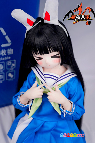魔族人形 MOZU DOLL 垃圾兔 ミニラブドール 85cm Aカップ 小さいリアルドール ビニール頭部+TPEボディ