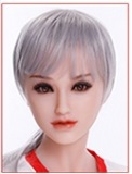 Sanhui Doll ラブドール 160cm 巨乳 #33ヘッド フルシリコン製 お口開閉機能選択可