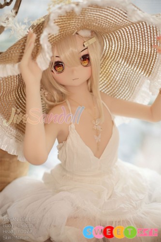 WM Doll アニメドール 150cm Aカップ #Y007ヘッド【ソフトビニール製ヘッド+TPE製ボディ カスタマイズ可】ラブドール