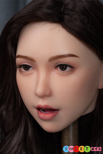 ZELEX（元WAXDOLL）ラブドール GE14_1 (GE109MJ)ヘッド単体 口開閉機能選択可能 シリコン製