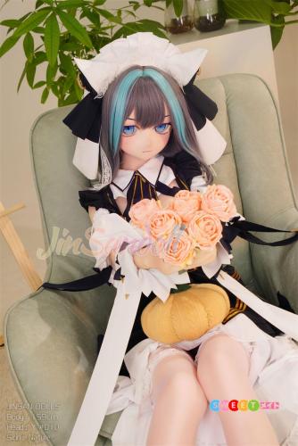 WM Doll アニメドール 159cm Mini Y010ヘッド【ソフトビニール製ヘッド+TPE製ボデ】ラブドール