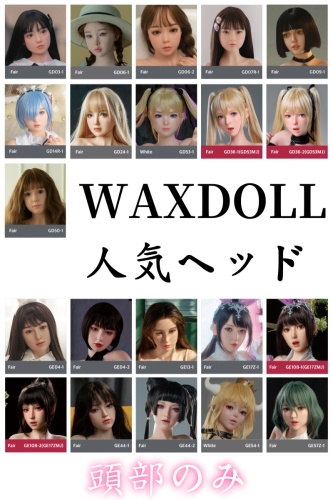 WAXDOLL ラブドール  ヘッド Head 頭部のみ フルシリコン製