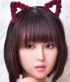 Jiusheng Doll ラブドール 150cm Dカップ  Samanthaヘッド シリコンヘッド+tpe製ボディ 等身大リアルラブドール